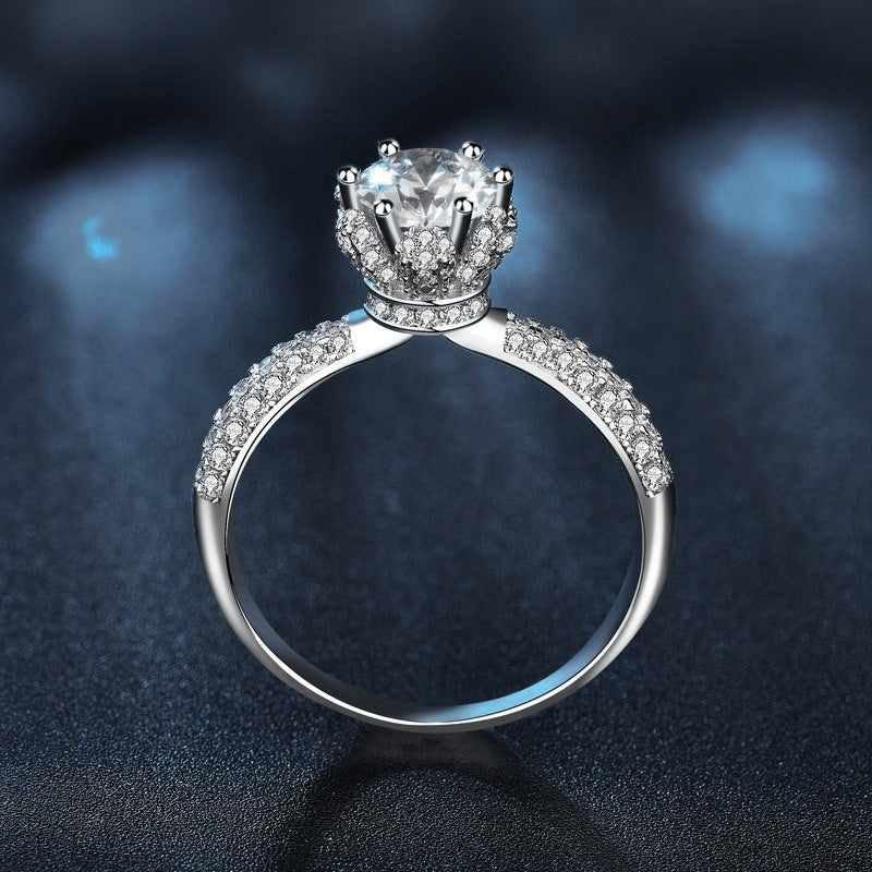 Everlasting S925 Silver Moissanite  Ring