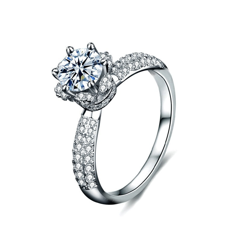 Everlasting S925 Silver Moissanite  Ring